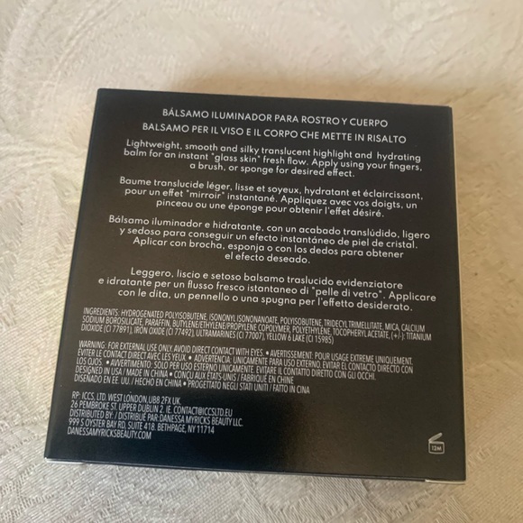 Danessa Myricks Dew Wet Balm Highlighter Blush in Rose Water BNIB - Picture 16 of 16